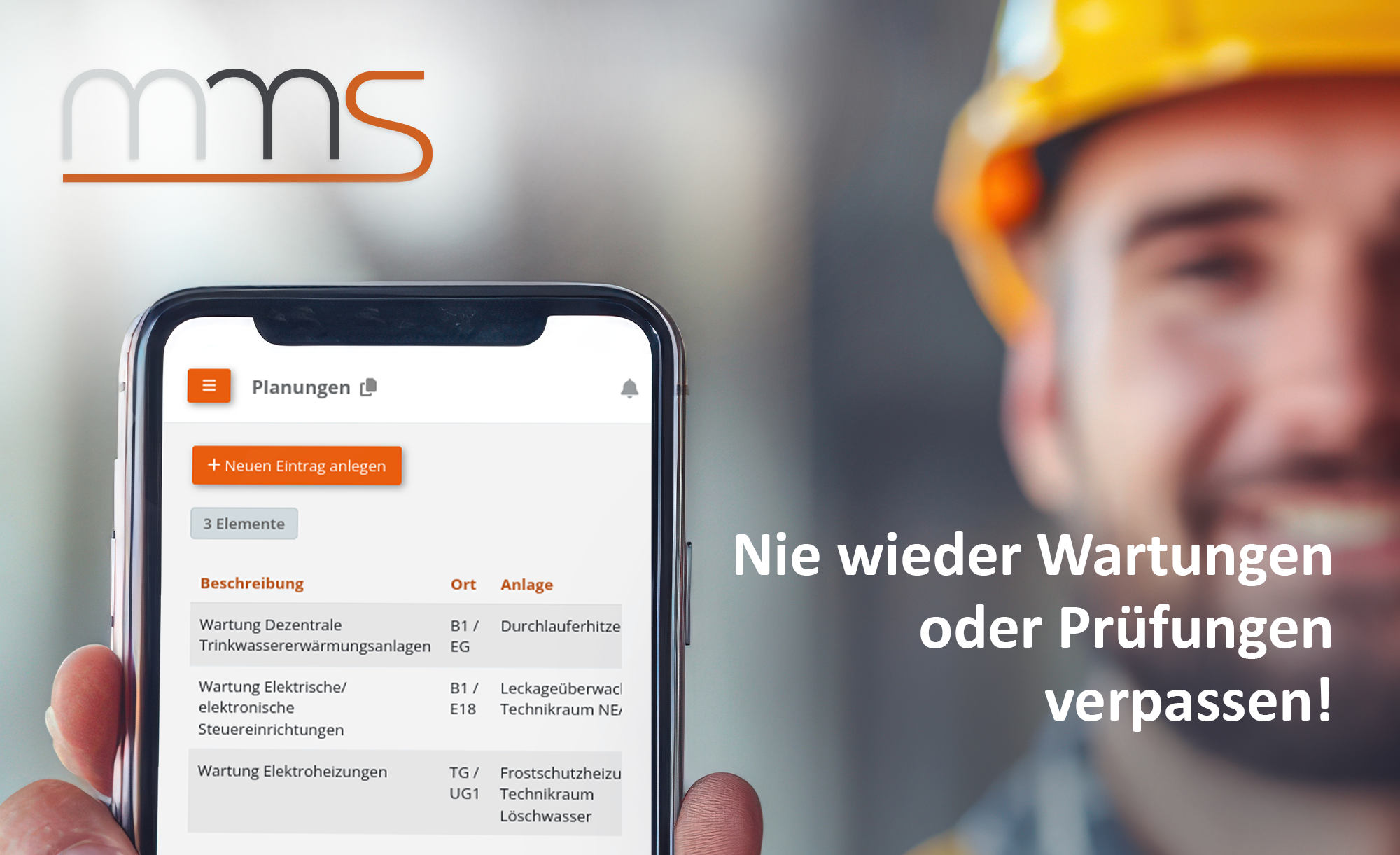 Betreiberpflichten zuverlässig erfüllen: Sachverständigenprüfung und Wartung mit MMS